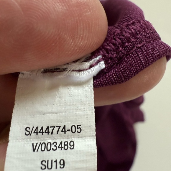 Athleta woman’s Purple Tank Sleeveless Relaxed Fit - Picture 5 of 5